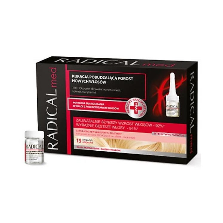 Farmona Radical Med Kuracja pobudzająca porost nowych włosów 15 x 5 ml