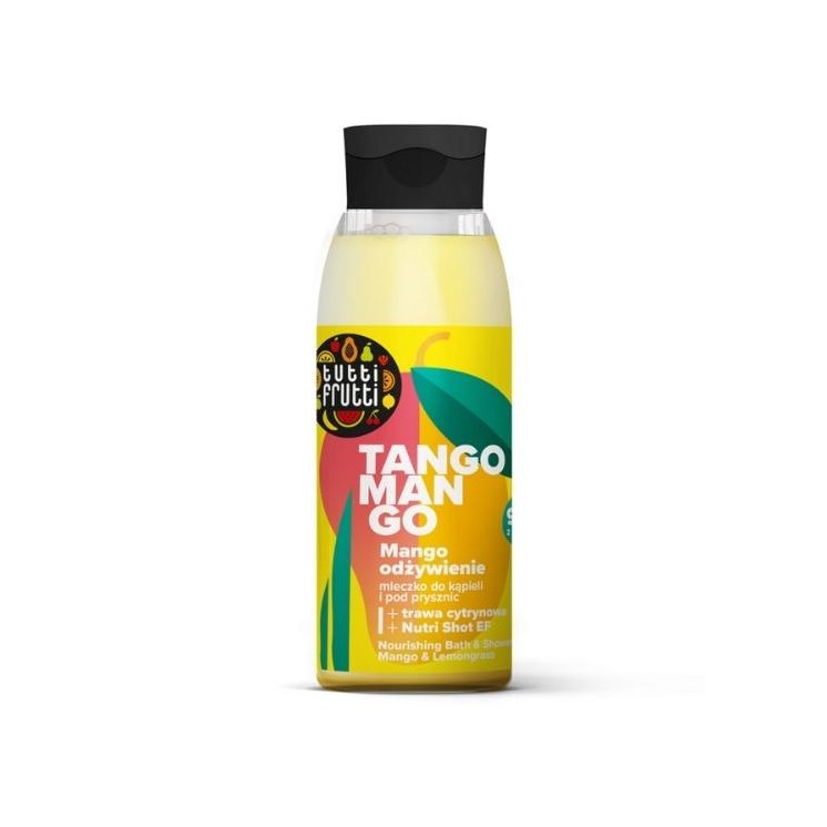Farmona Tutti Frutti Tango Mango odzywcze Mleczko do kąpieli i pod prysznic Mango i Trawa cytrynowa + Nutri Shot EF