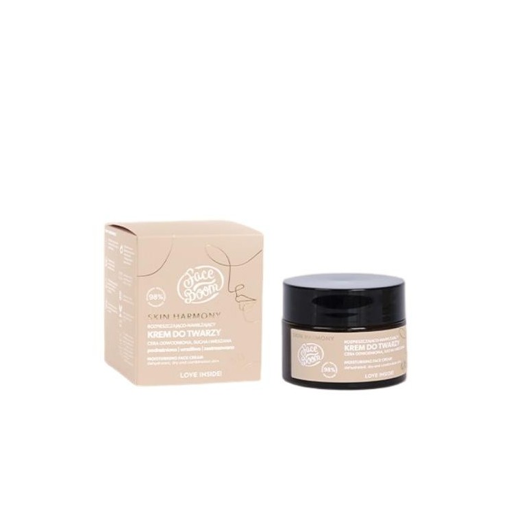FaceBoom Skin Harmony pampering and moisturizing face cream Czarujący Adorator