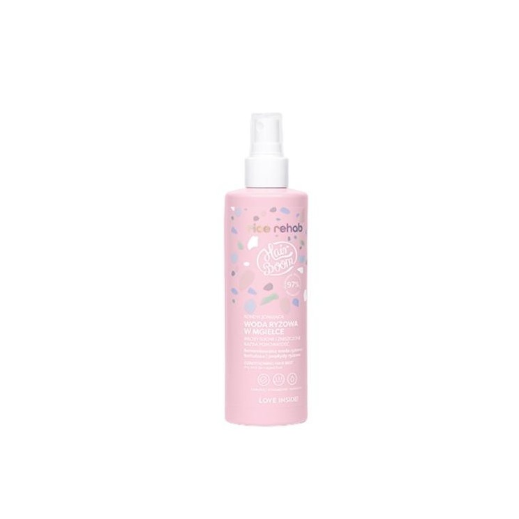 HairBoom Rice Rehab conditioning Rice Water in a mist dry and damaged hair any porosity Zwiewna Nimfa