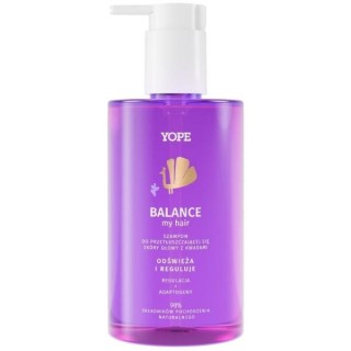 YOPE Balance My Hair Shampoo voor de vette hoofdhuid met zuren YOPE Balance My Hair Shampoo voor de vette hoofdhuid met zuren
