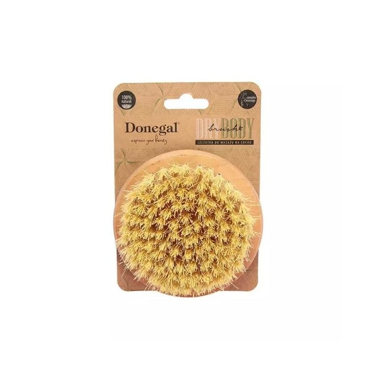 Donegal houten droge massageborstel