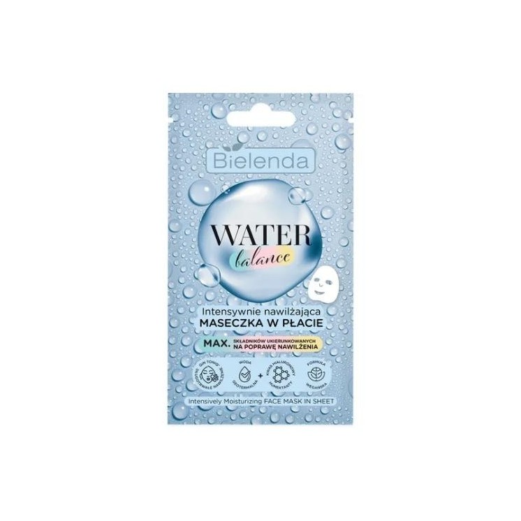 Bielenda Water Balance intensively moisturizing sheet mask