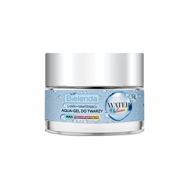 Bielenda Water Balance Lekki-nawilżający Aqua-Gel do twarzy