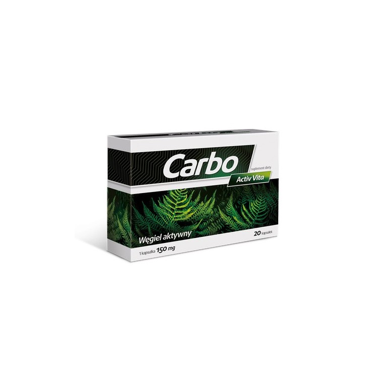 Вугілля активоване Carbo Activ Vita 20 табл