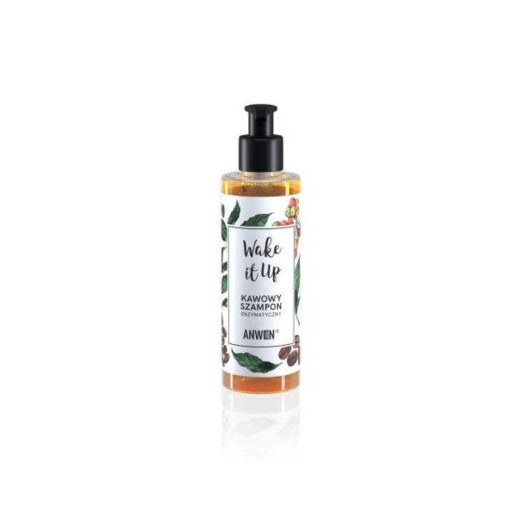 Anwen Wake It Up enzymatyczny Szampon do włosów Kawowy 200 ml