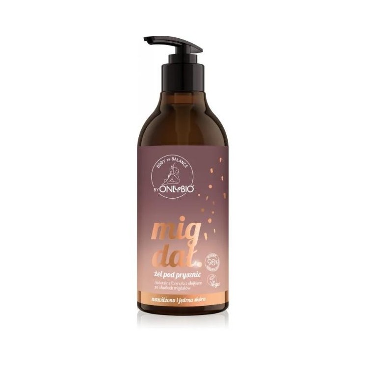 ONLYBIO Body in Balance Żel pod prysznic Migdał 400 ml