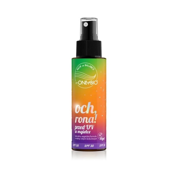 ONLYBIO Hair in Balance Ochrona przed UV w mgiełce zabezpiecza włosy