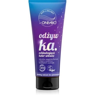 ONLYBIO Hair in Balance Odżywka ochładzająca kolor włosów 200ml ONLYBIO Hair in Balance Odżywka ochładzająca kolor włosów 200ml
