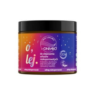 ONLYBIO Hair in Balance Olej do olejowania włosów niskoporowatych 150 ml ONLYBIO Hair in Balance Olej do olejowania włosów niskoporowatych 150 ml