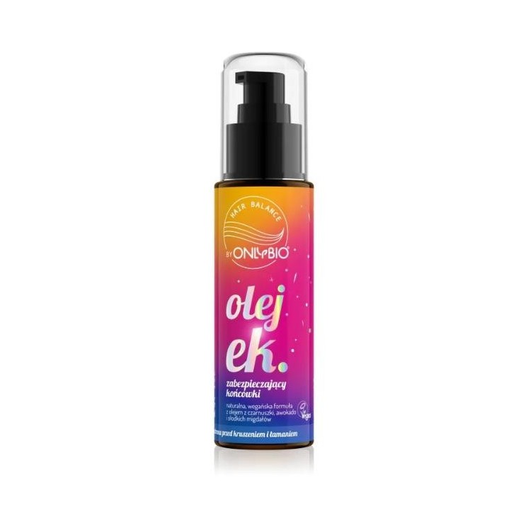 ONLYBIO Hair in Balance Oil, що захищає кінчики волосся