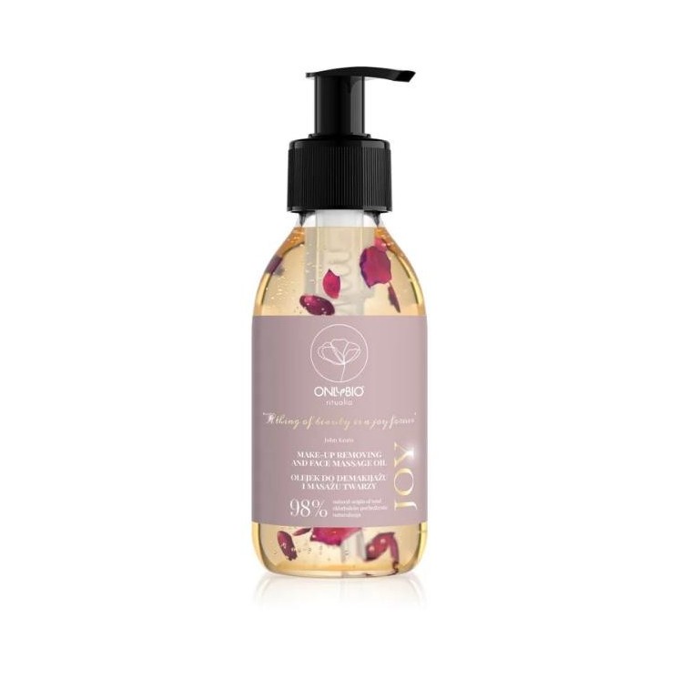 ONLYBIO Ritualia Joy Olejek do demakijażu i masażu twarzy 150 ml