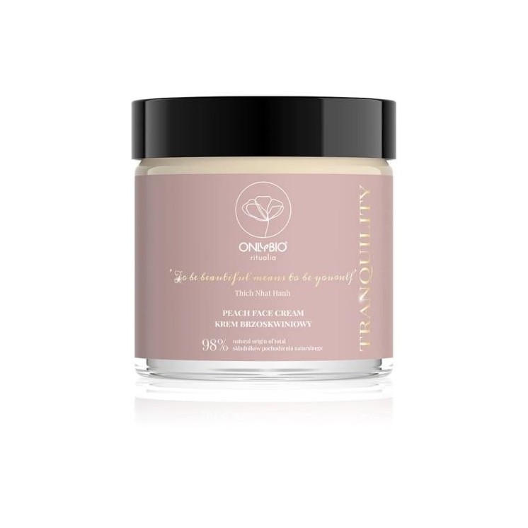 Крем для обличчя ONLYBIO Ritualia Tranquility Персиковий 50 мл