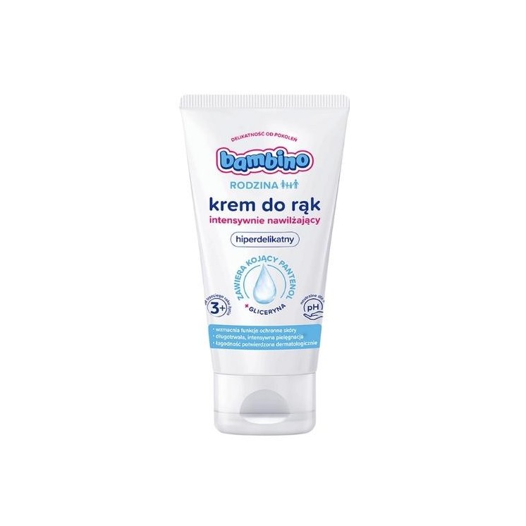 Bambino Rodzina Krem do rąk intensywnie nawilżający 75 ml