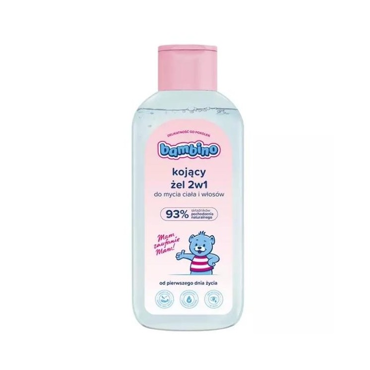 Bambino kojący Żel 2w1 do mycia ciała i włosów 400 ml