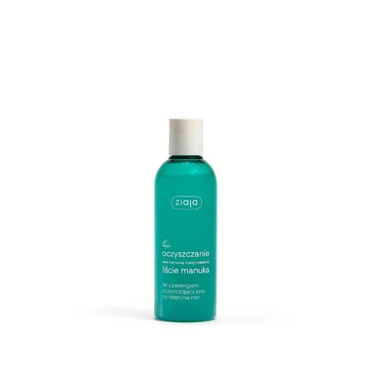 Ziaja Cleansing Gel met peeling voor reiniging poriën dag/nacht 200 ml