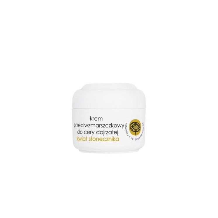 Ziaja Anti-wrinkle face cream for mature skin sunflower flower 50 ml