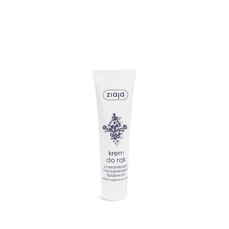 Ziaja Ceramidy Krem do rąk z ceramidami i koncentratem lipidowym 100 ml
