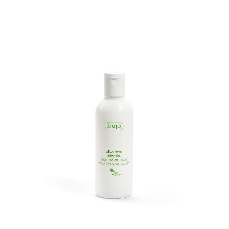 Очищення обличчя та демакіяжу з очей Ziaja Olive Milk 200 мл