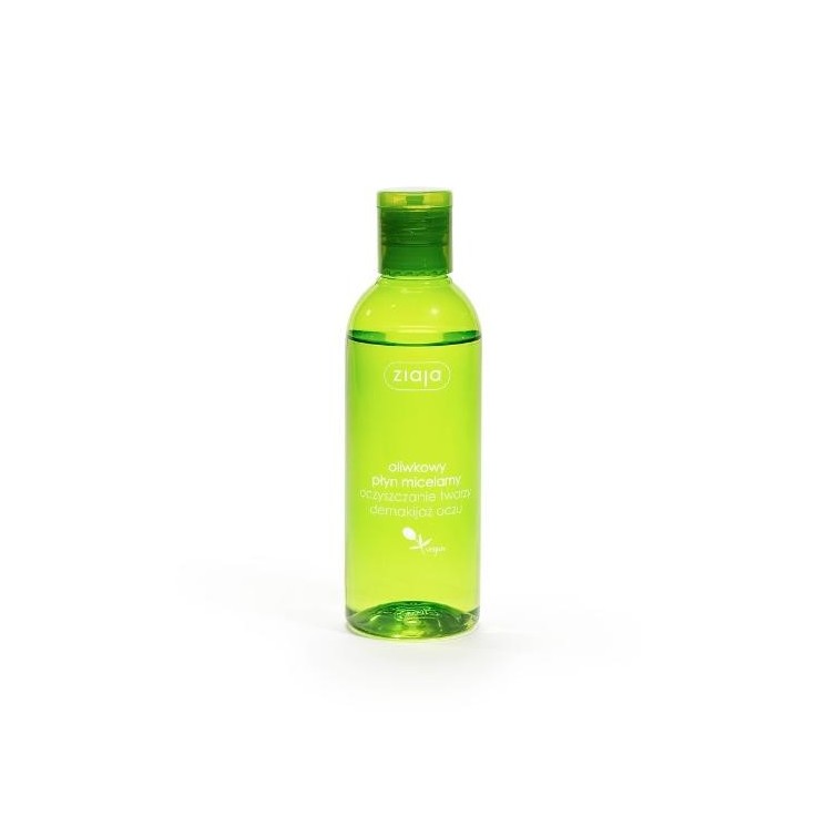 Ziaja Oliwkowy Płyn micelarny oczyszczanie twarzy demakijaż oczu 200  ml
