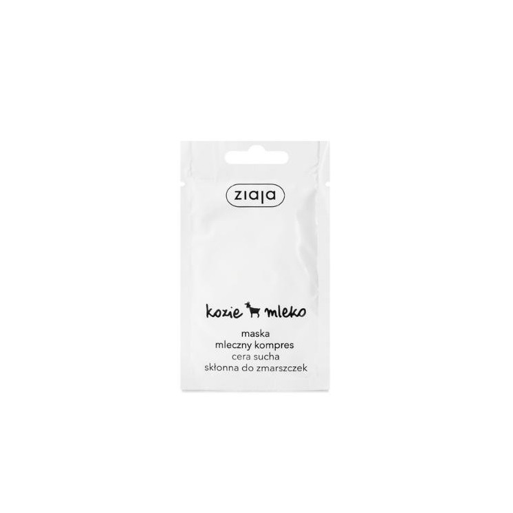 Ziaja Geitenmelk Gezichtsmasker milky kompres 7 ml