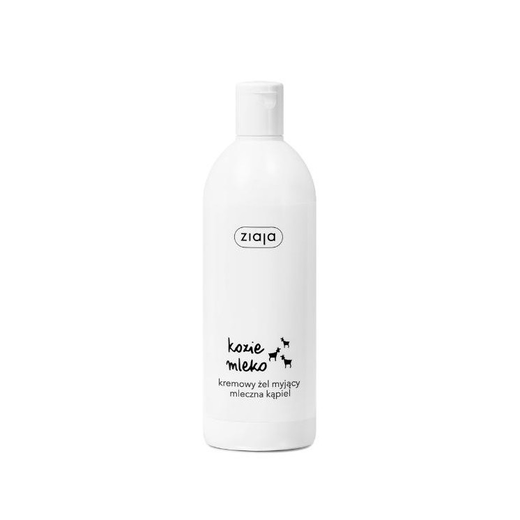 Ziaja Kozie Mleko kremowy Żel myjący mleczna kąpiel 500 ml