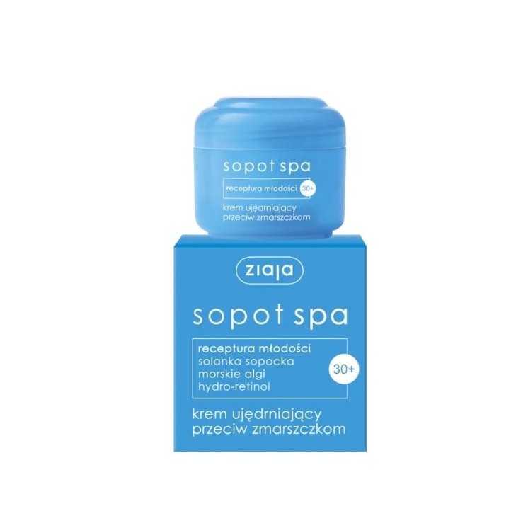 Ziaja Sopot Spa Krem do twarzy ujędrniający przeciw zmarszczkom 50 ml