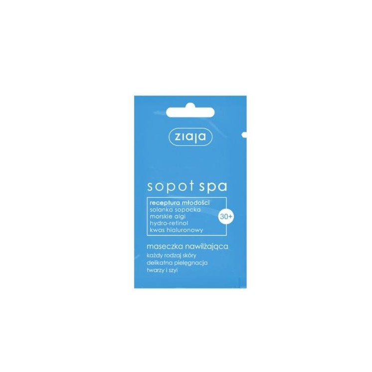 Ziaja Sopot Spa Moisturizing face mask for all skin types 7 ml