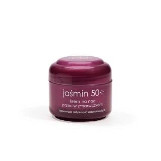 Нічний крем для обличчя проти зморшок Ziaja Jasmine 50 мл