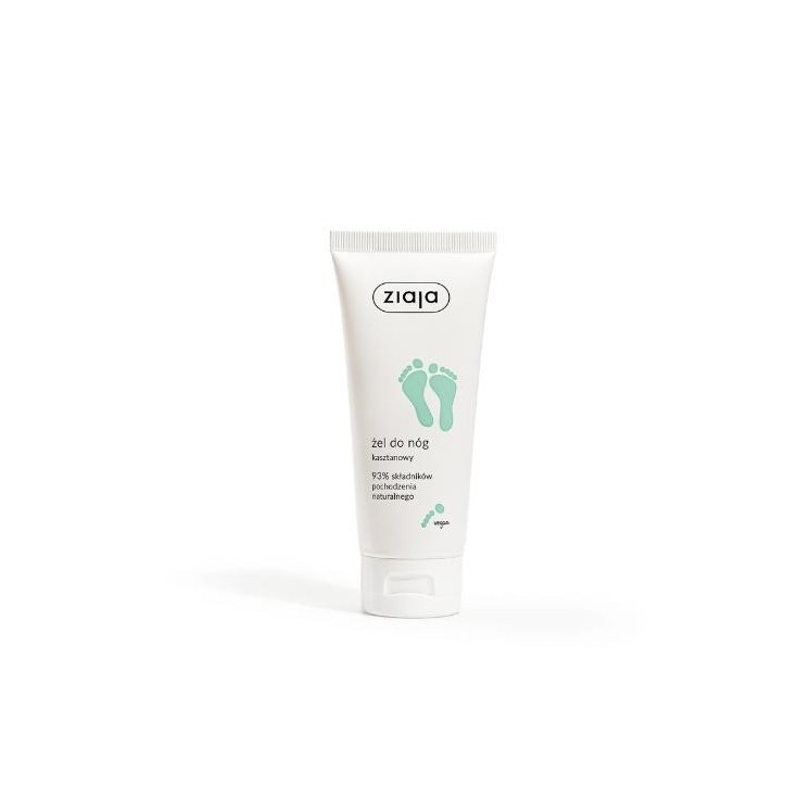 Гель для ніг Ziaja з ароматом каштана 100 мл