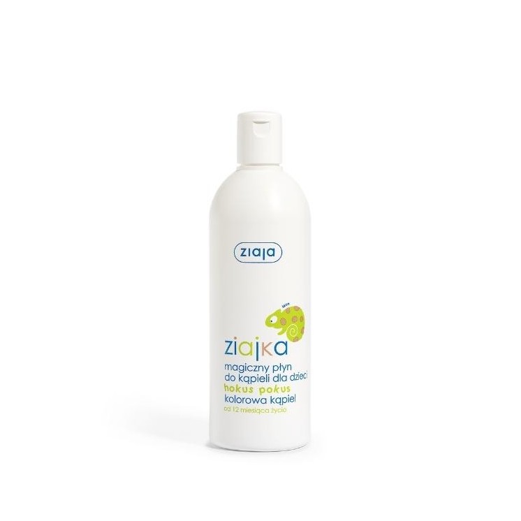 Ziaja Ziajka magisch bubbelbad voor kinderen hocus pocus kleurrijk bad 400 ml