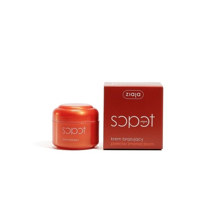 Ziaja Sopot Krem do twarzy brązujący przeciw zmarszczkom 50 ml