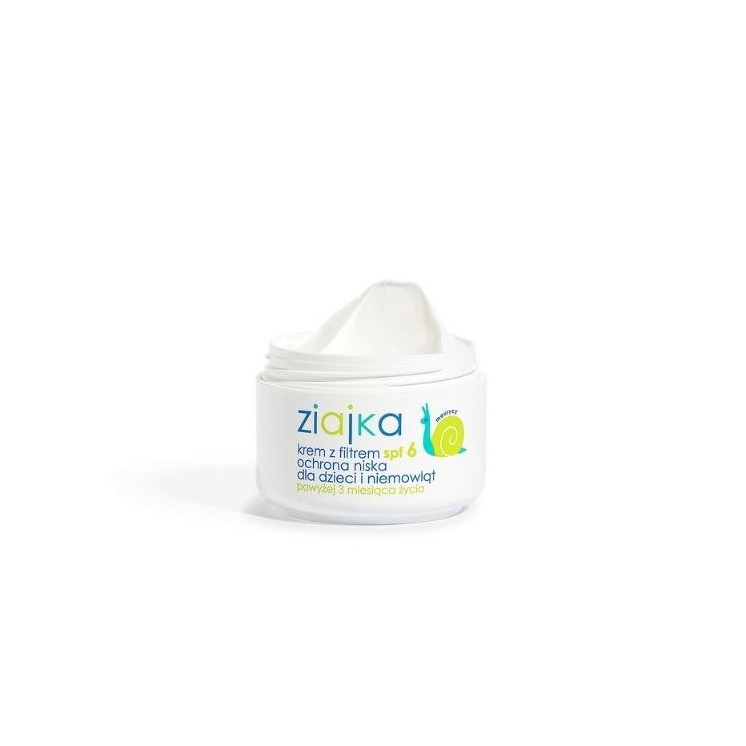 Ziaja Ziajka Crème met SPF6 lage bescherming voor kinderen en baby's 50 ml