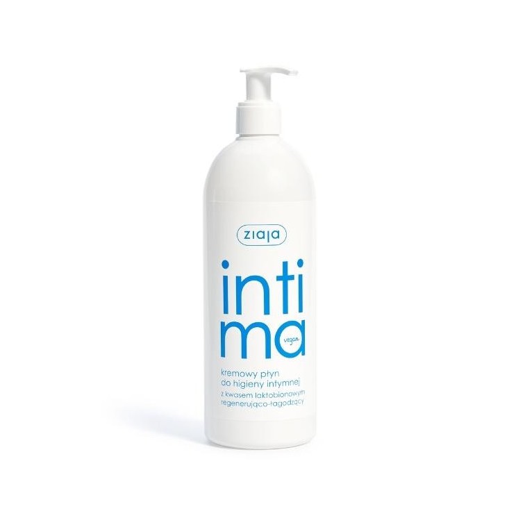 Ziaja Intima Kremowy płyn do higieny intymnej z kwasem laktobionowym 500 ml