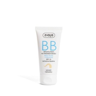 Ziaja BB Active Gesichtscreme gegen Unreinheiten für fettige und Mischhaut SPF15 natürlicher Farbton 50 ml