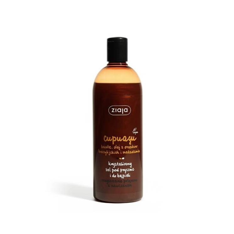 Ziaja Cupuacu krystaliczny Żel pod prysznic i do kąpieli 500 ml