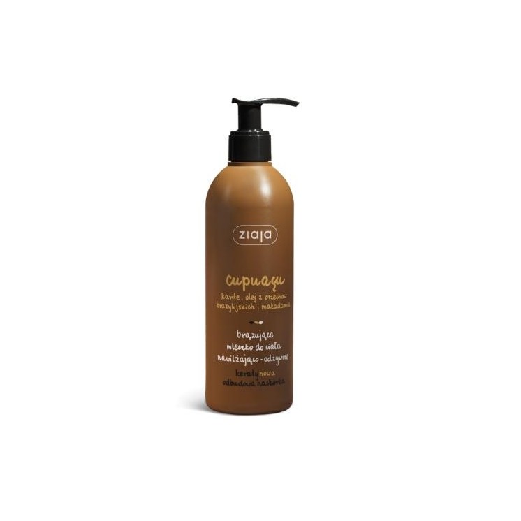Ziaja Cupuacu brązujące Mleczko do ciała nawilżająco-odżywcze 300 ml