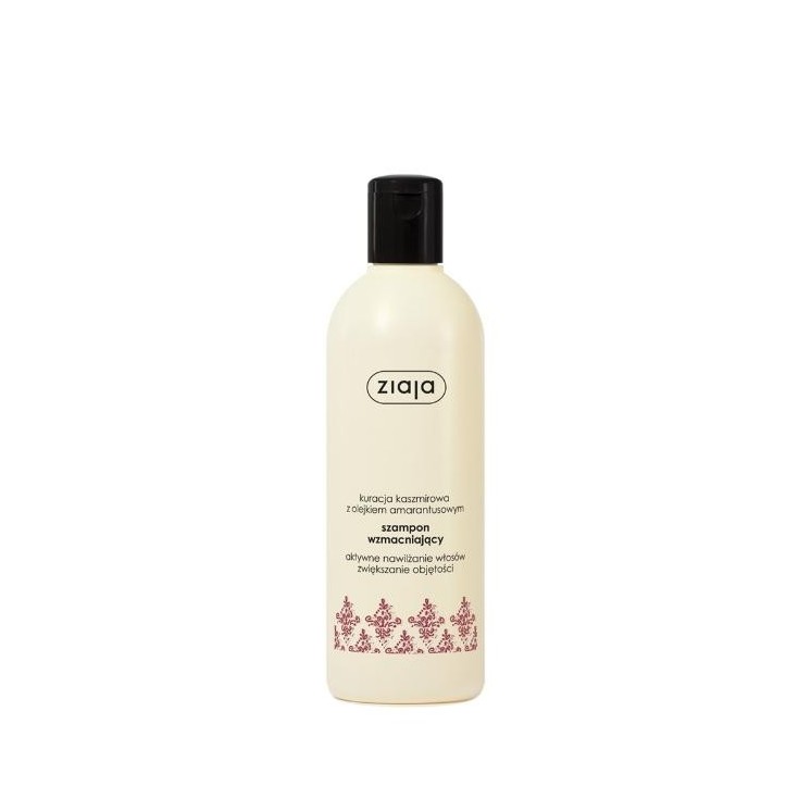 Ziaja Cashmere Shampoo for hair strengthening cashmere treatment with amaranth oil 300 ml