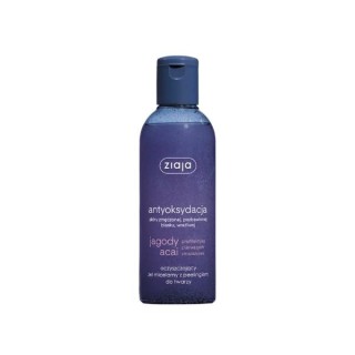 Ziaja Jagody Acai Żel micelarny oczyszczający z peelingiem 200 ml Ziaja Jagody Acai Żel micelarny oczyszczający z peelingiem 200 ml