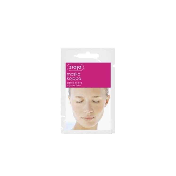 Ziaja Soothing face mask with pink clay 7 ml