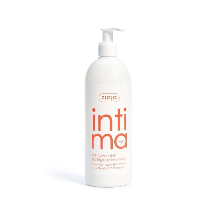 Ziaja Intima Kremowy płyn do higieny intymnej z kwasem askorbinowym 500 ml