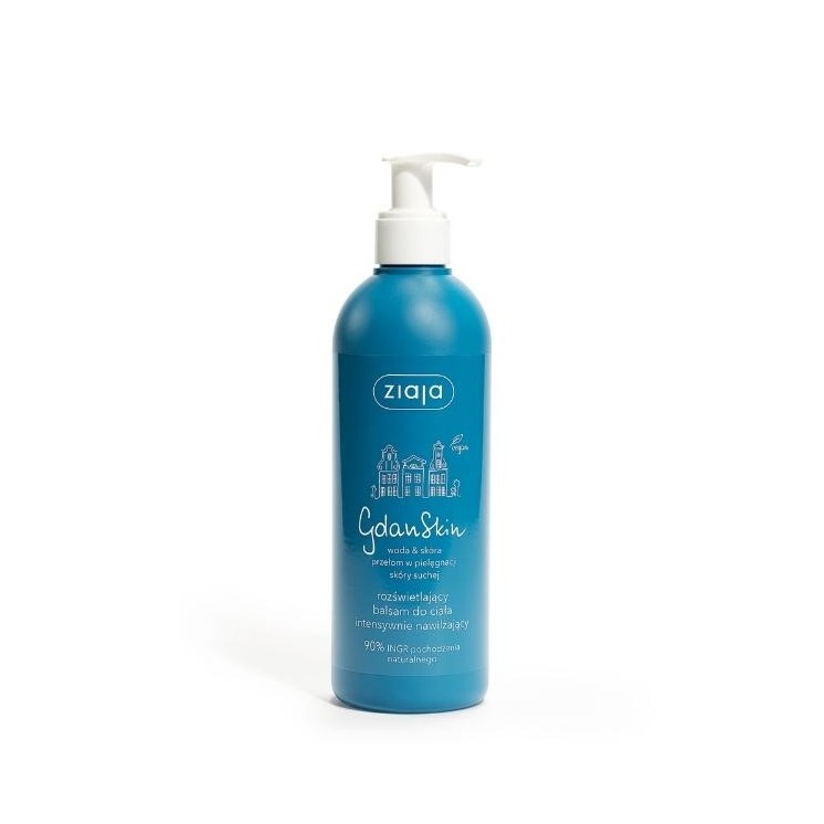 Ziaja GdanSkin rozświetlający Balsam do ciała intensywnie nawilżający 300 ml