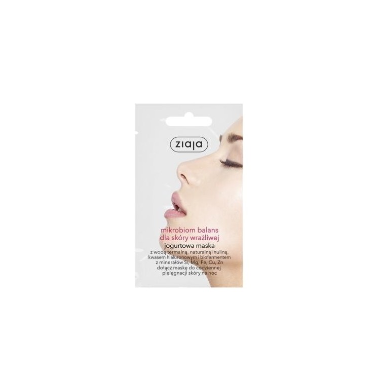 Ziaja yogurt Face mask Microbiome balance for sensitive skin 7 ml