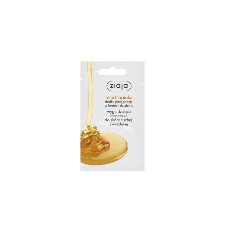 Ziaja Face mask with smoothing tapioca honey for sensitive skin 7 ml