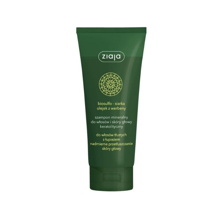 Ziaja Мінеральний кератолітичний шампунь для волосся та шкіри голови 200 мл