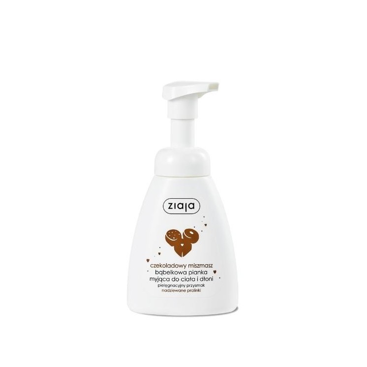 Ziaja Chocolate Miszmasz Washing foam for body and hands 250 ml