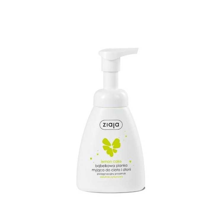 Ziaja Lemon Cake Foam for washing body and hands 250 ml