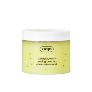Ziaja Lemon Cake karmelizowany Peeling do ciała cukrowy 300 ml Ziaja Lemon Cake karmelizowany Peeling do ciała cukrowy 300 ml