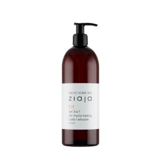 Ziaja Baltic Home Spa Fit Żel 3w1 do mycia twarzy, ciała i włosów 500 ml Ziaja Baltic Home Spa Fit Żel 3w1 do mycia twarzy, ciała i włosów 500 ml