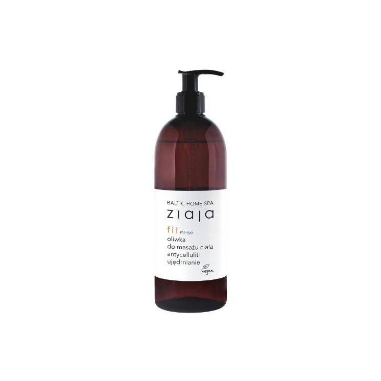 Ziaja Baltic Home Spa Fit Oliwka do masażu ciała antycellulit ujędrnianie 490 ml